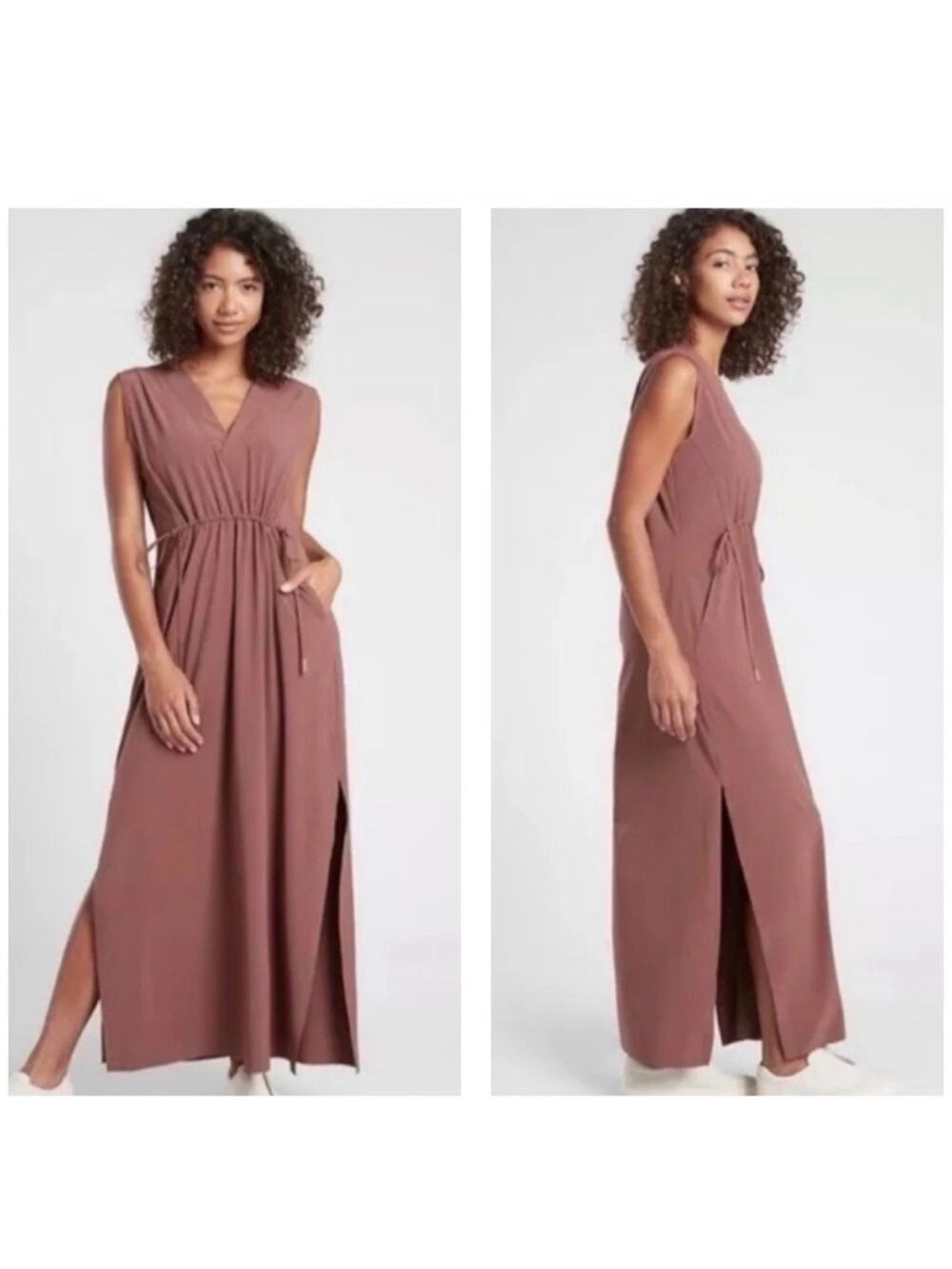 Athleta Marlow Maxi Dress Medium TALL